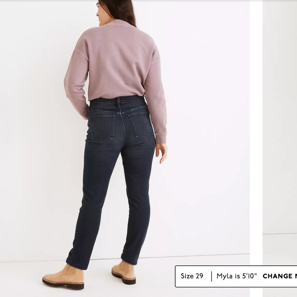 Madewell - the perfect vintage jean in bensley wash size 29